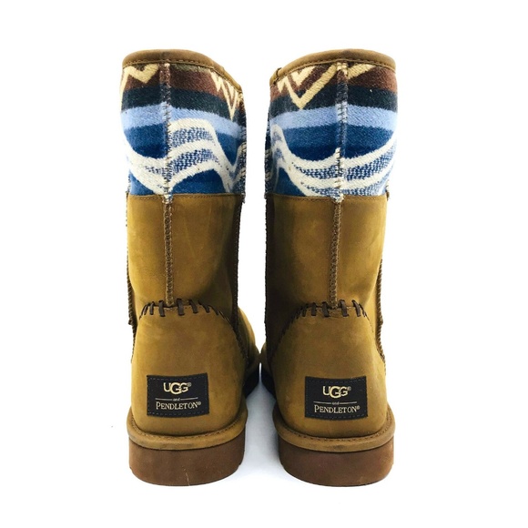 Ugg Pendleton Classic Short Boots Sz 17 - 3625